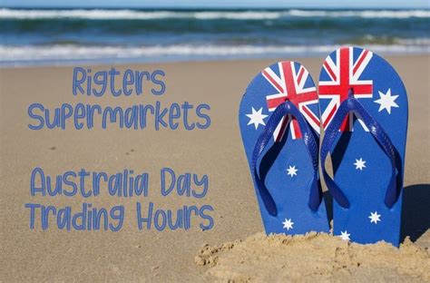 australia day trading hours template